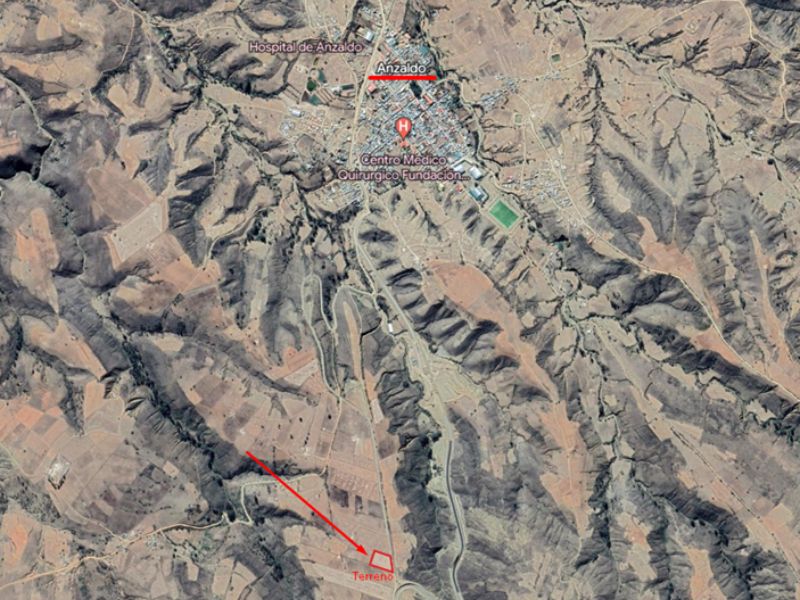 Ubicación de la parcela 